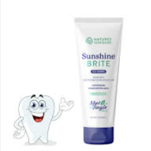 Зубная паста с ксилитолом и содой/яркий вкус мяты (Sunshine Brite with Xylitol and Soda/Cool Mint Flavor)